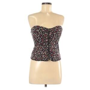 American Rag Zip Up Sweetheart Neckline Tube Top L